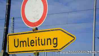 Region droht Stauchaos: B15 bei Soyen komplett gesperrt