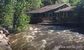 River Watch 2022: April 26th Fall River behind the Grubsteak Restaurant in Estes Park - Estes Park Trail-Gazette