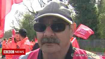 Rugby bin collectors and street cleaners go on strike