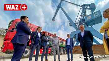 Digital und Trimodal: Mehr Güter sollen übers Wasser kommen - WAZ News