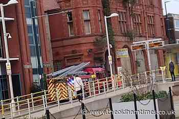 Emergency services called over 'group' in derelict Oldham town centre building - The Oldham Times