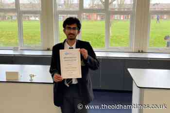Oldham students awarded at internationally recognised competition - The Oldham Times