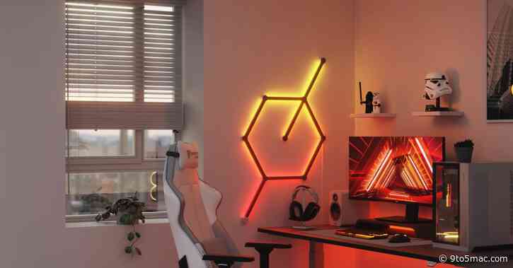 Hands-on: Matte black skin covers let you transform Nanoleaf Lines HomeKit modular lights