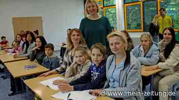 Geflüchtete bietet ihre Unterstützung an: Ukrainerin gibt Landsleuten Deutschunterricht - Rhein-Zeitung