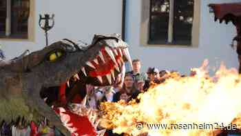 Mittelaltermarkt in Bernau-Felden startet am Wochenende mit feuerspeiendem Drachen