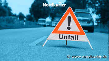 Auffahr-Unfall mit Lkw nahe Stralsund auf der B194 - Nordkurier