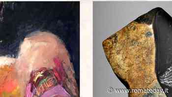 La vitalità della materia: le pitture di Corinna Brandl e le sculture di pietra di Brigitte Cabell