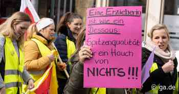 Bonn und Region könnten auch betroffen sein: Verdi ruft zum nächsten Warnstreik in Kitas auf - General-Anzeiger Bonn