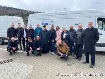 Ex-Saint Chris Joynt delivers more aid to Ukrfainian border - St Helens Star