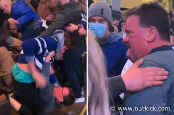 Blood Flows During Maple Leafs Fan Fight - OutKick