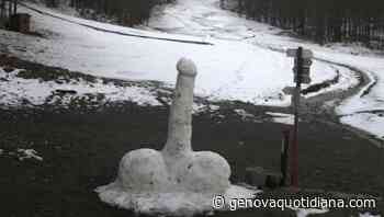 Basta un po' di neve primaverile e a Prato della Cipolla torna il fallo davanti alla webcam - GenovaQuotidiana