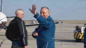 Mayo Clinic pilot retires after 40 years in aviation; gets water salute surprise - KTTC