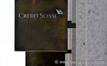 Credit Suisse schreibt rote Zahlen und baut Management um - Börsen-Zeitung