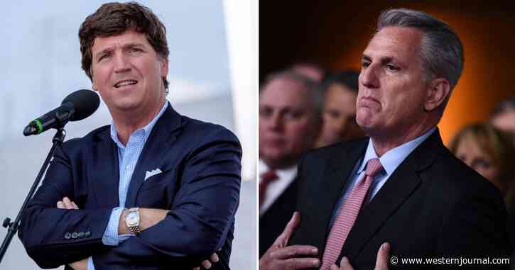 Tucker Carlson Hammers House GOP Leader Kevin McCarthy: 'A Puppet of the Democratic Party'
