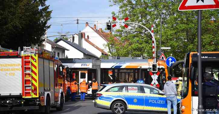 Heidelberg:  Fußgänger wird von Straßenbahn erfasst (Update)