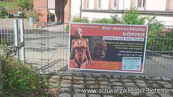 Ausstellung in Schramberg - Wie Körperwelten – Plastinations-Exponate ankommen - Schwarzwälder Bote