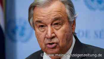 Ukraine-Krieg: Guterres erreicht Kiew – Treffen mit Selenskyj am Donnerstag