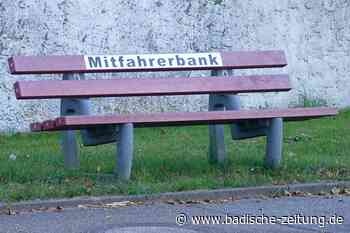 Via "Mitfahrbänkle" zwischen den Ortsteilen und der Kernstadt pendeln - Bad Krozingen - Badische Zeitung