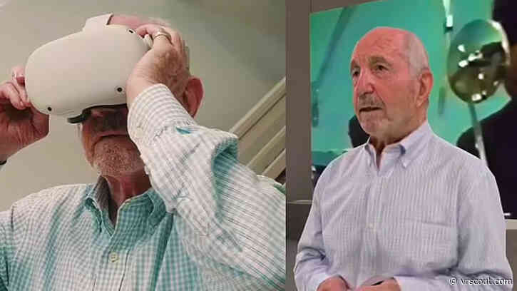 Grandpa Creates Hologram Twin For Future Grandkids Using VR
