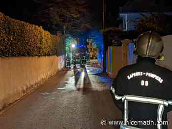 Un poteau électrique prend feu à Antibes, plusieurs explosions entendues par les riverains