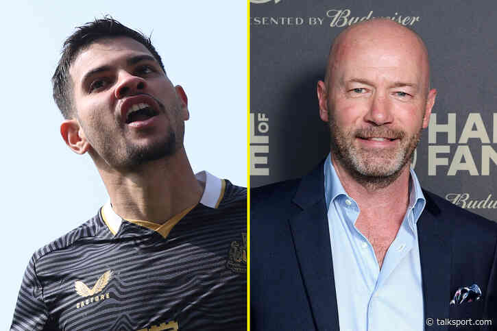 Bruno Guimaraes aspires to be Newcastle legend like Alan Shearer as agent reveals late transfer interest... - talkSPORT
