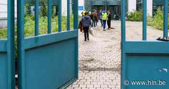 Politie zet 70-tal sans-papiers uit gebouw in de Papenvest - Het Laatste Nieuws