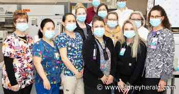 Working in the lab at Sidney Health Center - Sidney Herald Leader