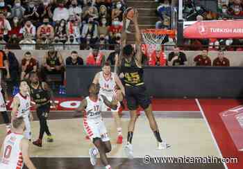 Sur son parquet, Monaco battu de peu par l'Olympiakos (83-87) en Euroligue