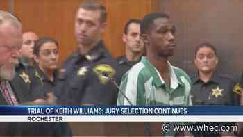 Jury selection for man accused of blinding Rochester police officer continues