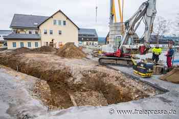 Bau des Bürgerzentrums hat begonnen - freiepresse.de