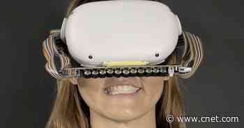 Researchers Create VR Headset That Sends Sensations to the Mouth, Lips and Tongue     - CNET