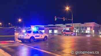 Witnesses to deadly stabbing in Kelowna Monday night or motorists with dash cam footage are being asked to contact police - Global News