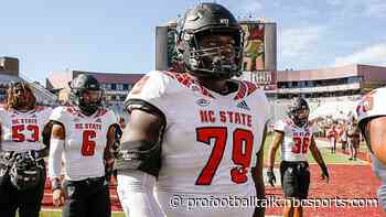 Ikem Ekwonu matches Aiden Hutchinson in odds to be first overall pick
