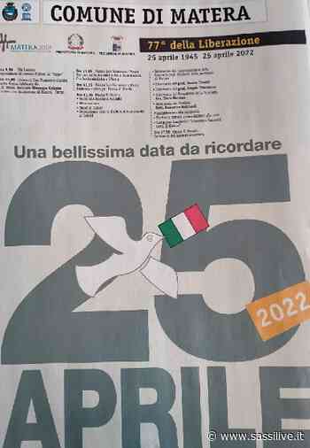 77° anniversario Festa della Liberazione, programma celebrazioni del 25 aprile a Matera – SassiLive - Sassilive.it