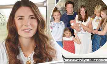 Jools Oliver reveals that her kids don't want her to have any more children after she nearly died - Daily Mail