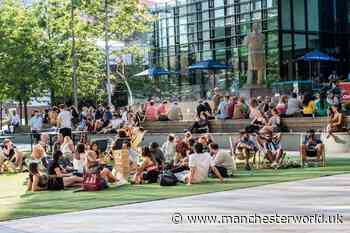 Glastonbury on big screen at pop-up summer gardens food drink events in Manchester - ManchesterWorld