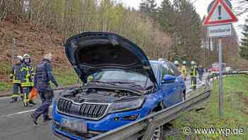 Unfall in Attendorn: Skoda-Fahrer hat Glück im Unglück - WP News
