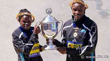 Olympic champion Peres Jepchirchir, Evans Chebet complete Kenyan sweep in Boston Marathon - CBC Sports