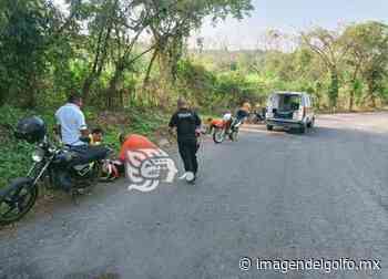 Derrapa joven motociclista sobre la Misantla-Xalapa - Imagen del Golfo