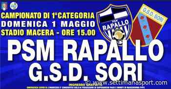 La PSM Rapallo si prepara all'ultima giornata di Campionato inseguendo il sogno Promozione - SettimanaSport