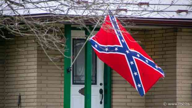Confederate flag at Hamilton-area home prompts calls for changes to hate-symbol laws - CBC.ca