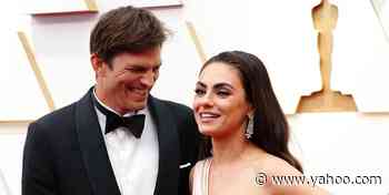 Mila Kunis and Ashton Kutcher Look Smitten During Their Oscars Debut - Yahoo Life