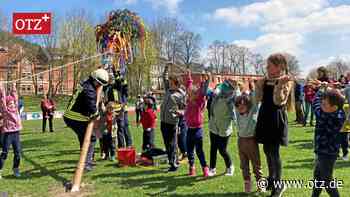 Jena und Umland: Hier wird kräftig angepackt für das Maibaum-Setzen