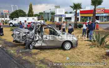 Tráiler causa accidente en Libramiento Apizaco - El Sol de Tlaxcala