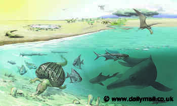 Ancient sea monster discovered 9,000 feet up in the MOUNTAINS 205 million years after it died 