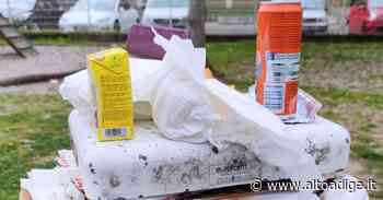 Merano, dopo le feste parco Marlengo ridotto a una discarica - Alto Adige