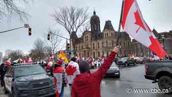 Despite larger crowds, Fredericton mayor finds second day of protests peaceful - CBC.ca