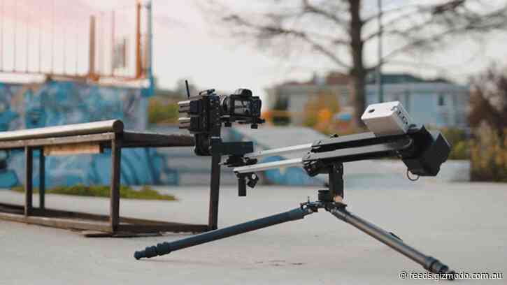This Tiny Self-Powered Camera Crane Fits In a Backpack