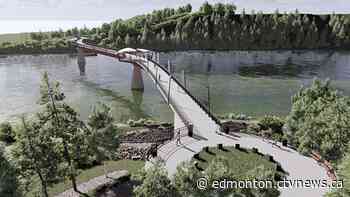 $41M approved for new footbridge over North Saskatchewan River - CTV News Edmonton