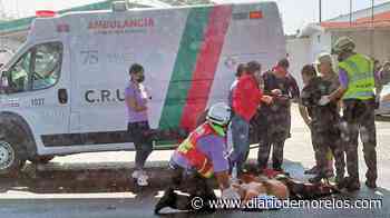 Arrollan a un abuelito en Cuernavaca tras cruzarse sin precaución - Diario de Morelos